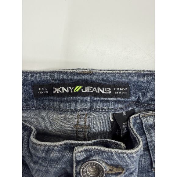 DKNY Jeans Womens Jeans Size 10 Straight Leg Denim - Picture 3 of 10